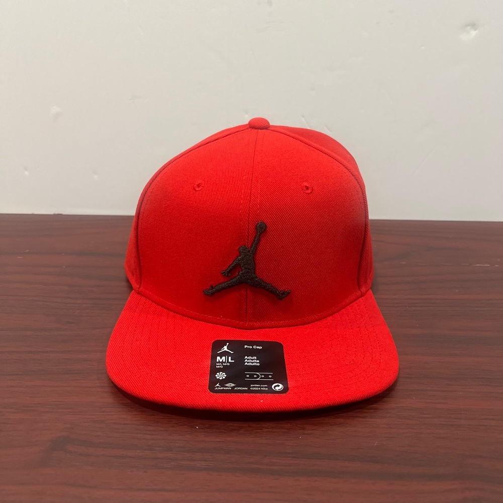 Jordan, Snapback, Pro Cap, FD5184 687, Red & Black